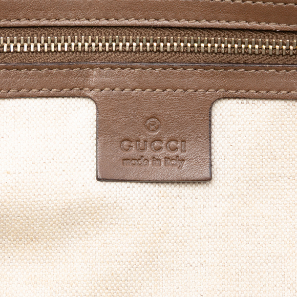 Pre-Loved Gucci Small GG Supreme Nice Dome Satchel - Picture 5 of 7